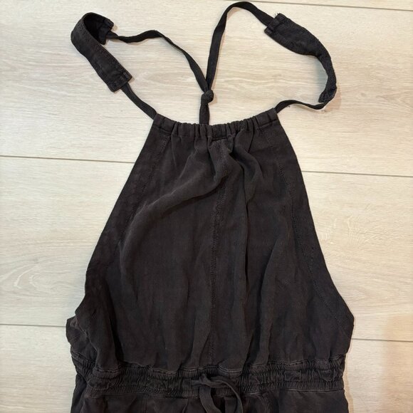 Free People Bib Overall Halter Jumpsuit in Chocolate Brown - Picture 7 of 7